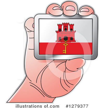 Royalty-Free (RF) Flag Clipart Illustration by Lal Perera - Stock Sample #1279377