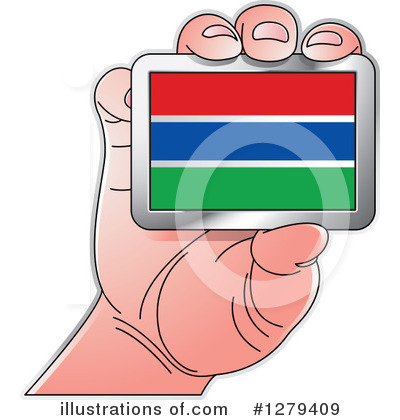 Royalty-Free (RF) Flag Clipart Illustration by Lal Perera - Stock Sample #1279409