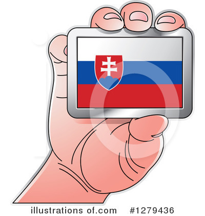 Royalty-Free (RF) Flag Clipart Illustration by Lal Perera - Stock Sample #1279436