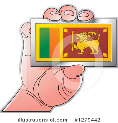 Royalty-Free (RF) Flag Clipart Illustration by Lal Perera - Stock Sample #1279442