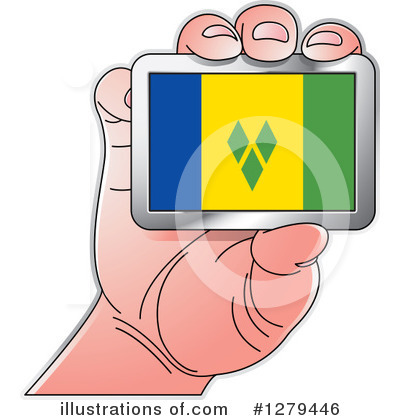 Royalty-Free (RF) Flag Clipart Illustration by Lal Perera - Stock Sample #1279446