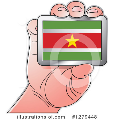 Royalty-Free (RF) Flag Clipart Illustration by Lal Perera - Stock Sample #1279448