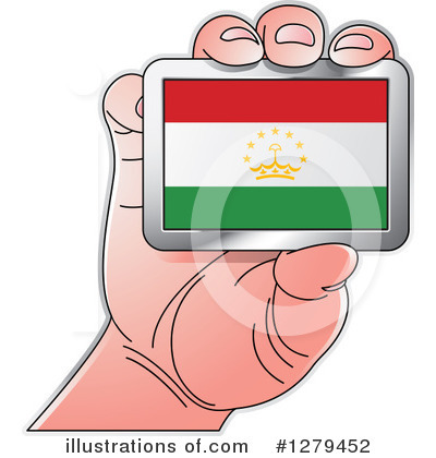 Royalty-Free (RF) Flag Clipart Illustration by Lal Perera - Stock Sample #1279452