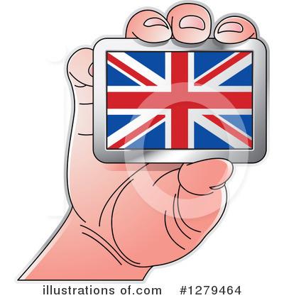 Royalty-Free (RF) Flag Clipart Illustration by Lal Perera - Stock Sample #1279464