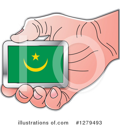 Royalty-Free (RF) Flag Clipart Illustration by Lal Perera - Stock Sample #1279493