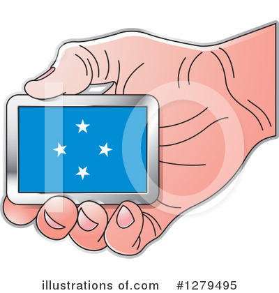 Royalty-Free (RF) Flag Clipart Illustration by Lal Perera - Stock Sample #1279495