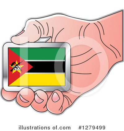 Royalty-Free (RF) Flag Clipart Illustration by Lal Perera - Stock Sample #1279499