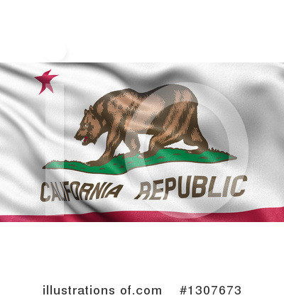 Royalty-Free (RF) Flag Clipart Illustration by stockillustrations - Stock Sample #1307673