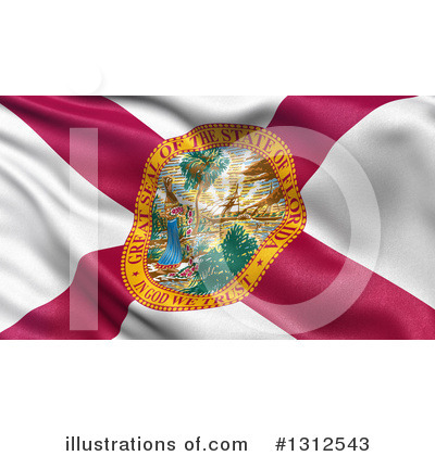 Royalty-Free (RF) Flag Clipart Illustration by stockillustrations - Stock Sample #1312543