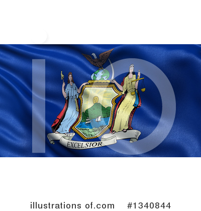 Royalty-Free (RF) Flag Clipart Illustration by stockillustrations - Stock Sample #1340844