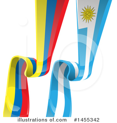 Colombian Flag Clipart #1455342 by Domenico Condello