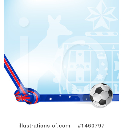Soccer Clipart #1460797 by Domenico Condello