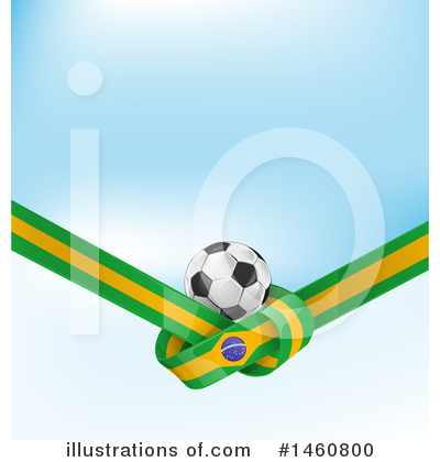 Soccer Ball Clipart #1460800 by Domenico Condello