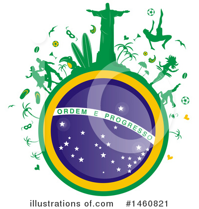 Brazil Clipart #1460821 by Domenico Condello