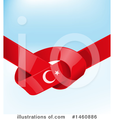 Turkey Flag Clipart #1460886 by Domenico Condello