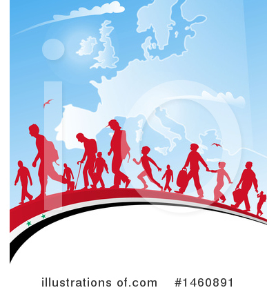 Royalty-Free (RF) Flag Clipart Illustration by Domenico Condello - Stock Sample #1460891