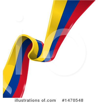 Colombian Flag Clipart #1470548 by Domenico Condello