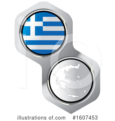 Greek Flag Clipart #1607453 by Lal Perera
