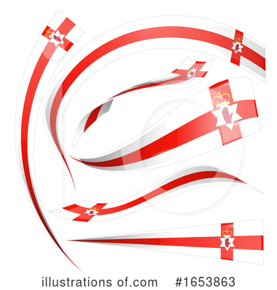 Royalty-Free (RF) Flag Clipart Illustration by Domenico Condello - Stock Sample #1653863