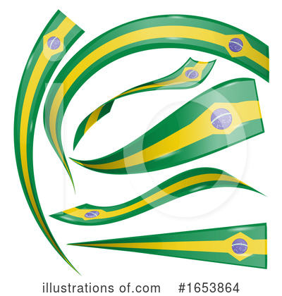 Royalty-Free (RF) Flag Clipart Illustration by Domenico Condello - Stock Sample #1653864
