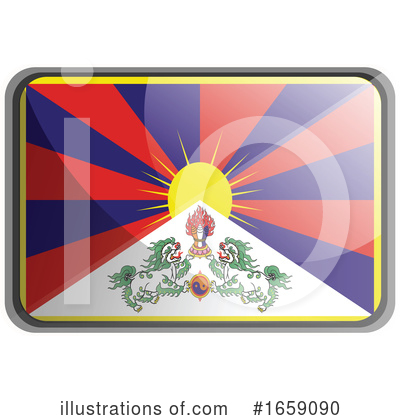 Royalty-Free (RF) Flag Clipart Illustration by Morphart Creations - Stock Sample #1659090