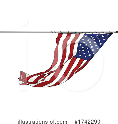 Royalty-Free (RF) Flag Clipart Illustration by dero - Stock Sample #1742290