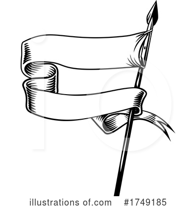 Royalty-Free (RF) Flag Clipart Illustration by AtStockIllustration - Stock Sample #1749185