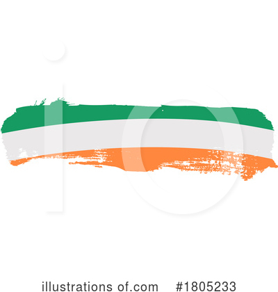 Ireland Flag Clipart #1805233 by Domenico Condello