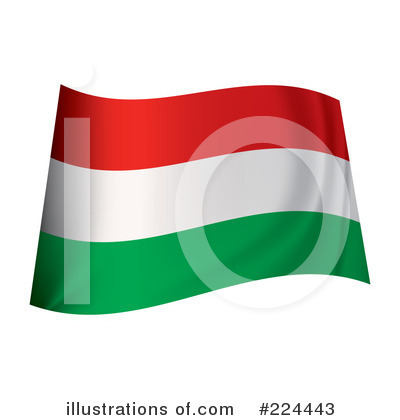 Royalty-Free (RF) Flag Clipart Illustration by michaeltravers - Stock Sample #224443