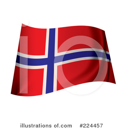 Royalty-Free (RF) Flag Clipart Illustration by michaeltravers - Stock Sample #224457