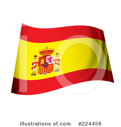 Royalty-Free (RF) Flag Clipart Illustration by michaeltravers - Stock Sample #224458