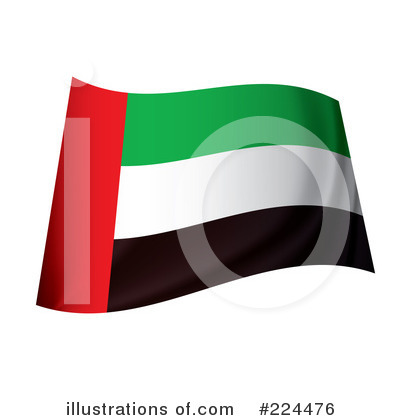 Royalty-Free (RF) Flag Clipart Illustration by michaeltravers - Stock Sample #224476