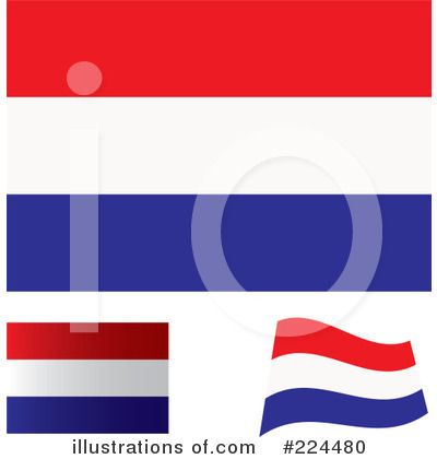 Royalty-Free (RF) Flag Clipart Illustration by michaeltravers - Stock Sample #224480