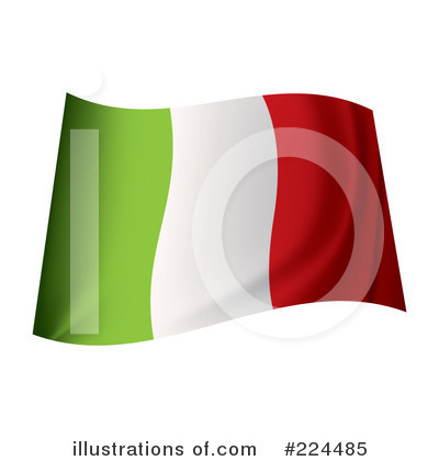Royalty-Free (RF) Flag Clipart Illustration by michaeltravers - Stock Sample #224485