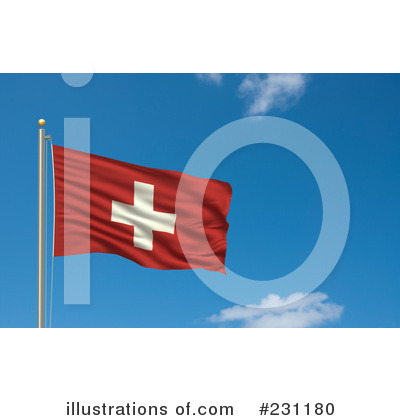 Royalty-Free (RF) Flag Clipart Illustration by stockillustrations - Stock Sample #231180