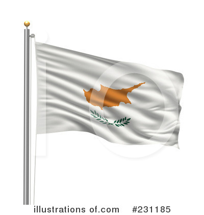 Royalty-Free (RF) Flag Clipart Illustration by stockillustrations - Stock Sample #231185