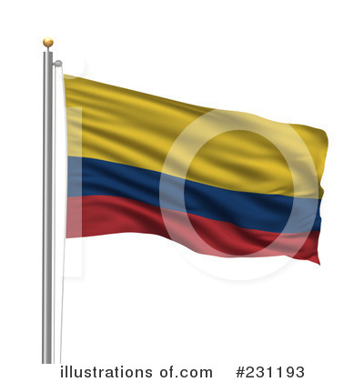 Colombia Clipart #231193 by stockillustrations