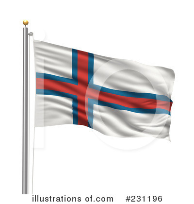 Royalty-Free (RF) Flag Clipart Illustration by stockillustrations - Stock Sample #231196