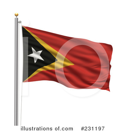 Royalty-Free (RF) Flag Clipart Illustration by stockillustrations - Stock Sample #231197
