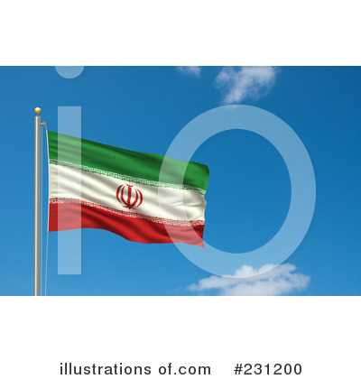 Royalty-Free (RF) Flag Clipart Illustration by stockillustrations - Stock Sample #231200