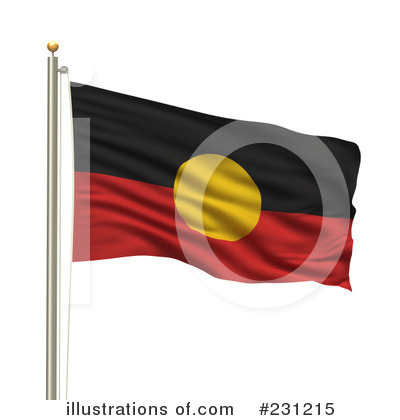 Royalty-Free (RF) Flag Clipart Illustration by stockillustrations - Stock Sample #231215
