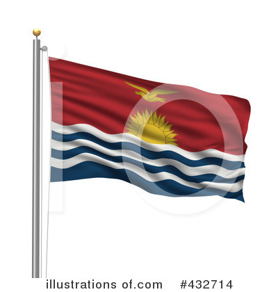 Royalty-Free (RF) Flag Clipart Illustration by stockillustrations - Stock Sample #432714