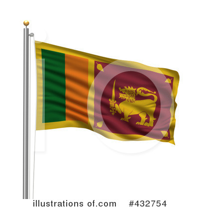 Royalty-Free (RF) Flag Clipart Illustration by stockillustrations - Stock Sample #432754