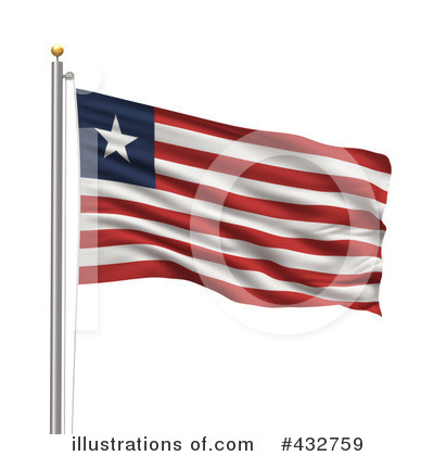 Royalty-Free (RF) Flag Clipart Illustration by stockillustrations - Stock Sample #432759