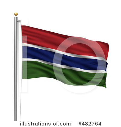 Royalty-Free (RF) Flag Clipart Illustration by stockillustrations - Stock Sample #432764