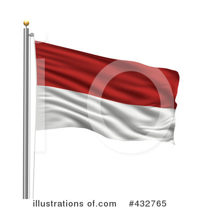 Royalty-Free (RF) Flag Clipart Illustration by stockillustrations - Stock Sample #432765