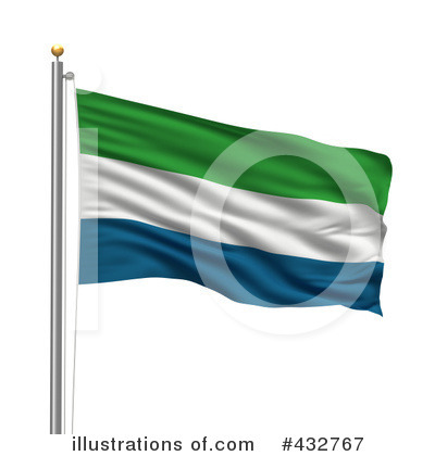 Royalty-Free (RF) Flag Clipart Illustration by stockillustrations - Stock Sample #432767