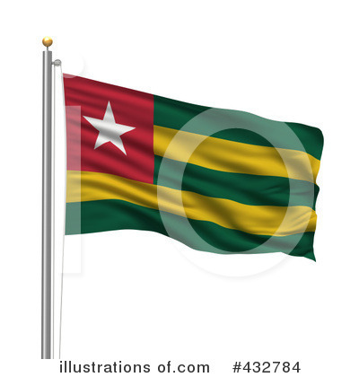 Royalty-Free (RF) Flag Clipart Illustration by stockillustrations - Stock Sample #432784