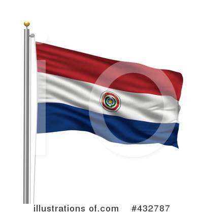 Royalty-Free (RF) Flag Clipart Illustration by stockillustrations - Stock Sample #432787