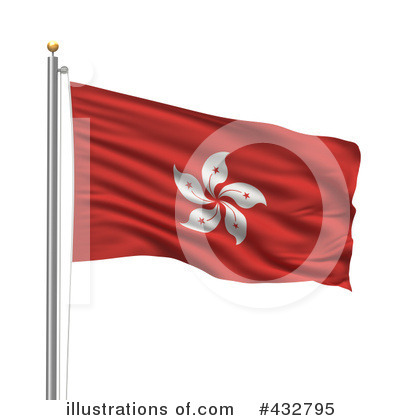Royalty-Free (RF) Flag Clipart Illustration by stockillustrations - Stock Sample #432795